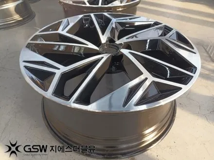 현대 아이오닉6 전기차 20인치휠 다이아컷팅 판교 휠복원 / 광주 서구 매월동