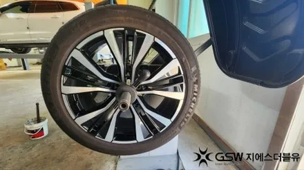 볼보 XC60 20인치휠 다이아컷팅 일산 휠복원 / 광주 서구 매월동