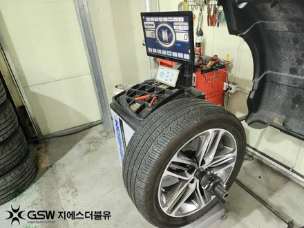 수원 그랜저 IG 18인치휠 다이아컷팅 휠복원 작업 후기 / 광주 서구 매월동