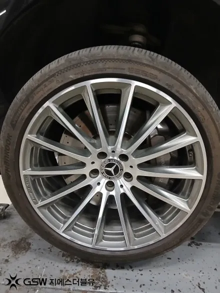 부산 벤츠 S580 20인치 다이아컷팅 휠복원 후기 휠 교체 고민 끝! / 광주 서구 매월동