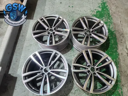 광주 BMW 740D 19인치 주차 상처로 인한 다이아컷팅 휠복원 작업 후기 / 광주 서구 매월동