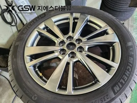 이천 휠도색 캐딜락 XT5 20인치휠 반광 스퍼터링 휠도색 작업 후기 / 광주 서구 매월동