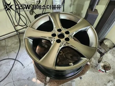 아산 휠복원 제네시스 G80 20인치휠 반광 스퍼터링 휠복원 작업후기 / 광주 서구 매월동