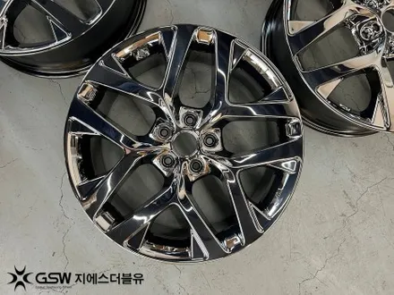 익산 쏘렌토 19인치휠 화이트 크롬 휠도색 작업 후기 / 광주 서구 매월동