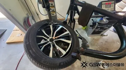 볼보 XC60 20인치휠 다이아컷팅 안산 휠복원 작업 후기 / 광주 서구 매월동
