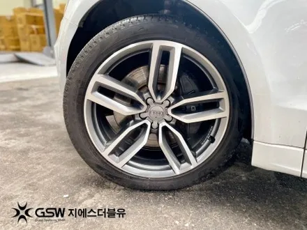 판교 아우디 SQ5 21인치휠 다이아컷팅 휠복원 작업 후기 / 광주 서구 매월동
