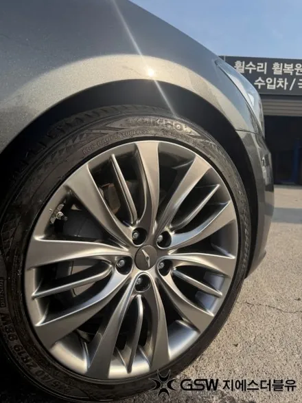 휠 복원으로 차량 이미지 UP! 전주 제네시스 G80 19인치 / 광주 서구 매월동