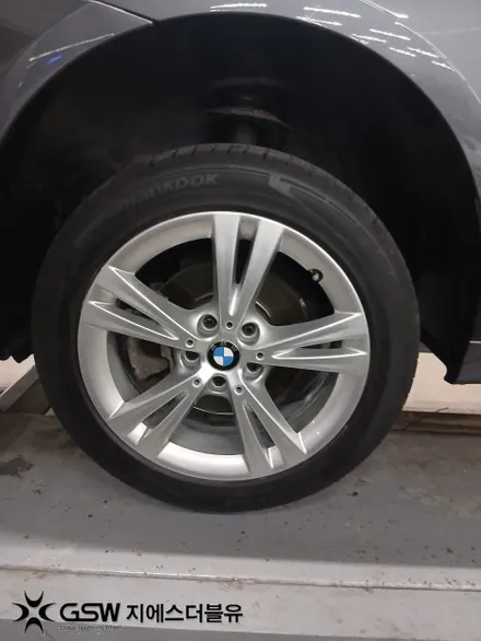 부산 BMW 2시리즈 17인치 휠복원 후기 실버 휠 스크래치 복원으로 새 휠처럼 / 광주 서구 매월동