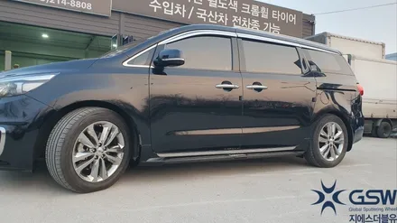 기아 카니발 19인치 휠복원 화이트크롬 휠도색 전주휠복원 크롬휠도색전문업체지에스더블유 / 광주 서구 매월동