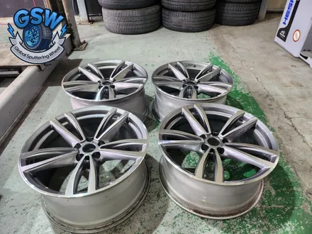 광주 BMW 740D 19인치 주차 상처로 인한 다이아컷팅 휠복원 작업 후기 / 광주 서구 매월동