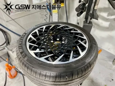 하남 휠복원 아이오닉5 20인치휠 다이아컷팅 작업 후기 / 광주 서구 매월동