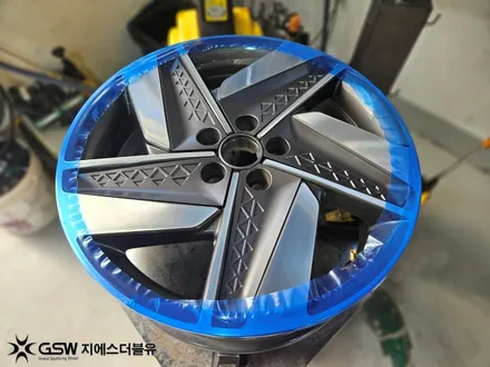 일산 휠복원 넥쏘 19인치휠 컷팅휠작업 후기 / 광주 서구 매월동