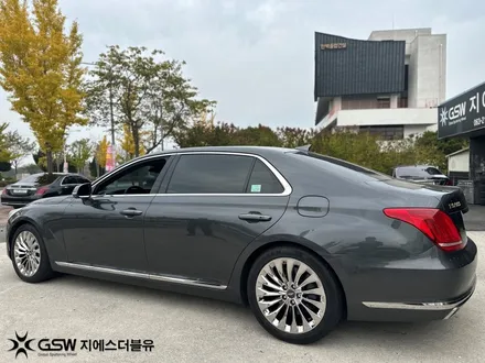 부산 제네시스 EQ900 19인치 화이트 크롬 휠도색 / 광주 서구 매월동