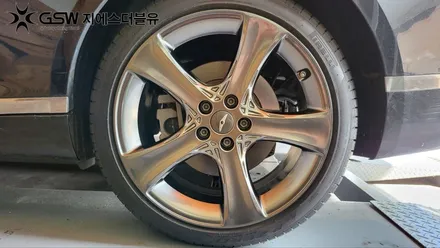 자동차 휠 긁힘 복원 잘하는 업체! 제네시스 G80 20인치 새 휠로 만들기 / 광주 서구 매월동