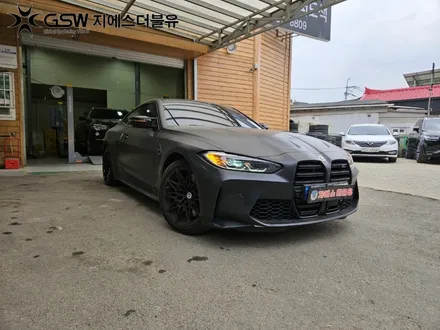 광주 BMW 휠도색 M4 20인치휠 블랙유광 작업 후기 / 광주 서구 매월동