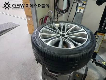 제네시스 DH 18인치휠 광주 휠복원 잘하는 업체 소개해 드립니다! / 광주 서구 매월동