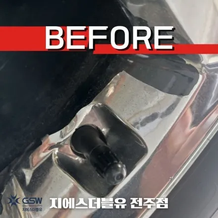 완주 카니발 19인치휠 도장면 떨어짐으로 인한 화이트 크롬 휠도색 작업 후기 / 광주 서구 매월동
