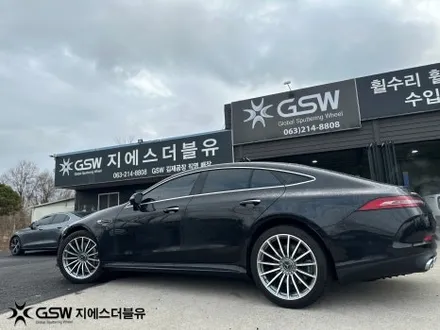 전주 다이아컷팅 휠복원 잘하는 곳 벤츠 GT43 AMG / 광주 서구 매월동
