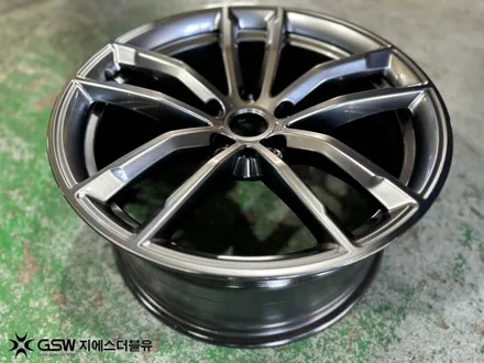 전주 덕진구 휠복원 BMW 530e 스퍼터링 휠 복원 후기 / 광주 서구 매월동