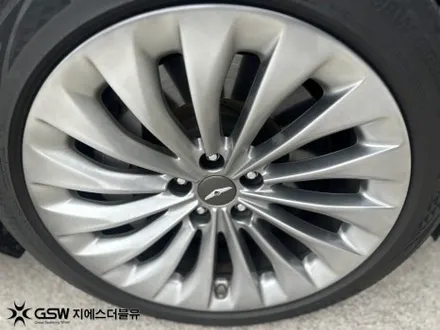 부산 제네시스 EQ900 19인치 화이트 크롬 휠도색 / 광주 서구 매월동