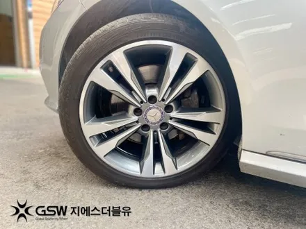 군산 벤츠 휠복원 E300 18인치휠 다이아컷팅 휠복원 작업 후기 / 광주 서구 매월동