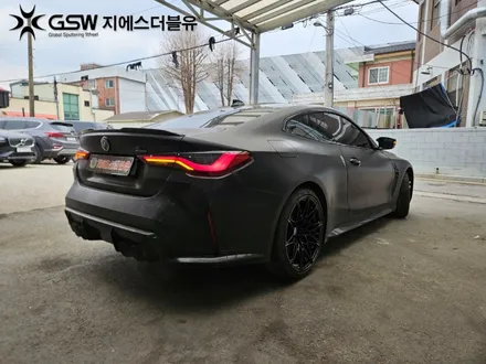광주 BMW 휠도색 M4 20인치휠 블랙유광 작업 후기 / 광주 서구 매월동