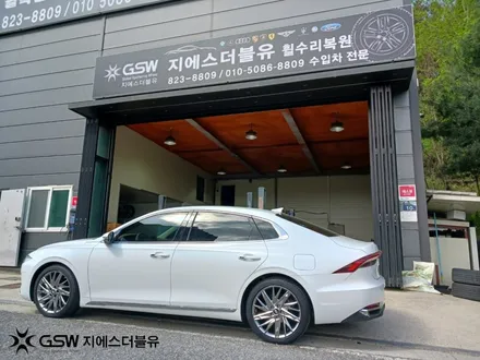 세종 그랜저 IG 19인치휠 긁힘으로 인한 휠복원 작업 후기 / 광주 서구 매월동
