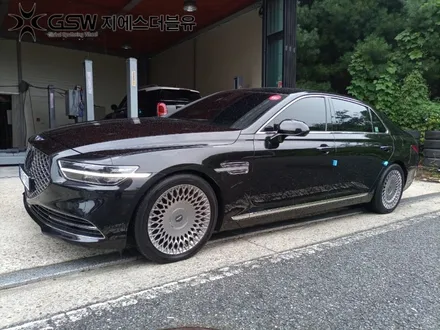 제네시스 G90 19인치휠 강남 휠복원 / 광주 서구 매월동