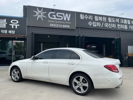 전주에서 벤츠E클래스 휠복원휠도색[휠복원전문점GSW][전주GSW][벤츠E클래스휠복원] / 광주 서구 매월동