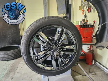 [BMW 휠도색] 블랙크롬 휠도색 BMW X1 18인치 컷팅휠 순정휠 휠복원 부터 도색까지 작업 후기 / 광주 서구 매월동