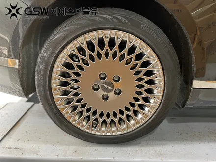 [수원휠복원] 제네시스 G80 19인치 휠 상처로 인한 휠복원 작업 후기 / 광주 서구 매월동