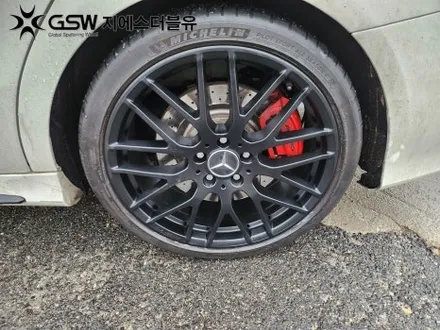 창원 벤츠 휠도색 CLA 45 AMG 19인치휠 순정휠에서 블랙반무광 크롬 휠도색 작업 후기 / 광주 서구 매월동