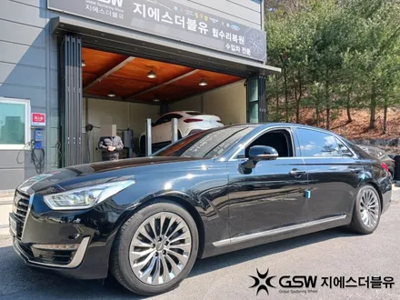 제네시스 EQ900 19인치휠 반광 스크래치 익산 휠복원 / 광주 서구 매월동