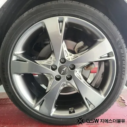 제네시스 GV80 22인치휠 강남 휠복원 / 광주 서구 매월동