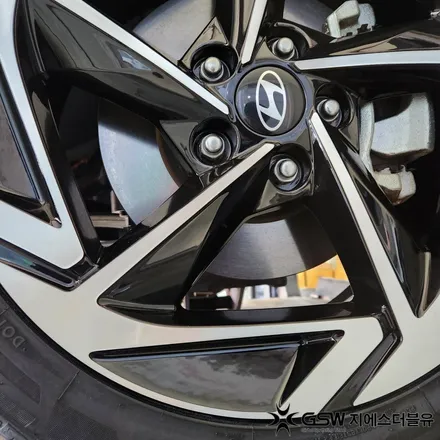 광주 휠복원 잘하는 곳 쏘나타 디엣지 다이아컷팅 휠 스크래치 복원 / 광주 서구 매월동