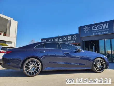 [지에스더블유] 벤츠 CLS450 순정 20인치 휠 휠복원 및 다이아컷팅휠수리 / 광주 서구 매월동