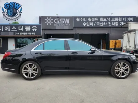 [광주중고휠] 벤츠 S500 19인치 휠 상처로 인한 스퍼터링 휠 복원 작업 후기 / 광주 서구 매월동