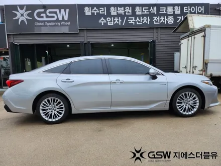 광주 토요타 아발론 순정 18인치휠 긁힘으로 인한 휠 복원 작업 후기 / 광주 서구 매월동