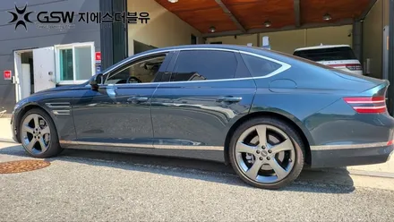 광명 휠복원 제네시스 G80 20인치휠 상처로 인한 복원장착 후기 / 광주 서구 매월동