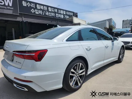 광주 아우디 A6 19인치휠 찍힘으로 인한 다이아컷팅 휠복원 / 광주 서구 매월동