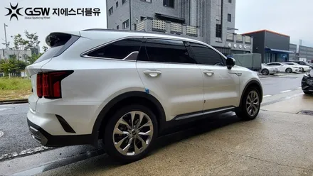 당진 쏘렌토 MQ4 20인치휠 반광 스크래치 휠복원 작업 후기 / 광주 서구 매월동