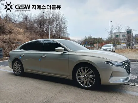 자동차휠복원 그랜저 IG 19인치 반광 스크래치 작업 후기 / 광주 서구 매월동