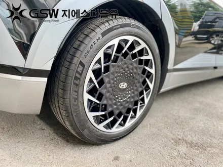 안성중고휠 아이오닉5 20인치휠 다이아컷팅 휠복원 작업 후기 / 광주 서구 매월동