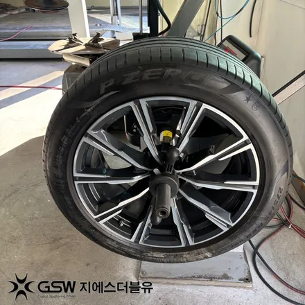 BMW 휠복원 X5 20인치휠 다이아컷팅 잘하는 업체! GSW! / 광주 서구 매월동