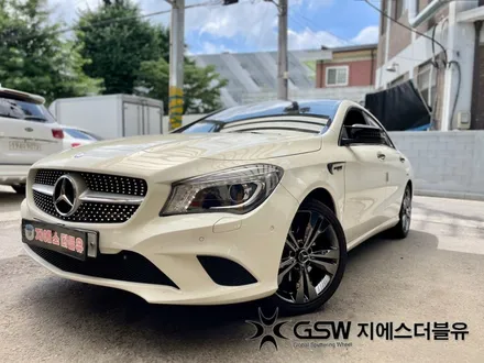 대구 휠도색 벤츠 CLA 200D 18인치 블랙크롬 작업 후기 / 광주 서구 매월동