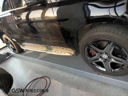 수원 휠도색 벤츠 GLE 350D AMG 20인치휠 블랙크롬 작업 후기 / 광주 서구 매월동