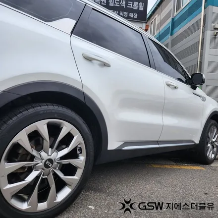 광주 쏘렌토 휠수리 20인치 반광 스퍼터링 휠복원 / 광주 서구 매월동