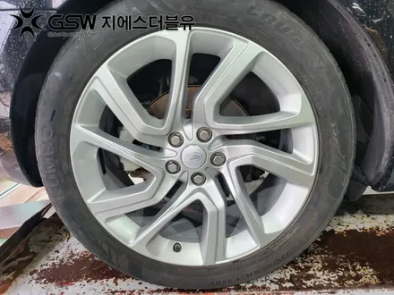 광주 랜드로버 휠복원 순정 21인치 새 휠로 만들기! / 광주 서구 매월동