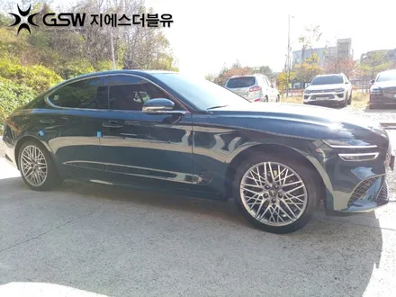 파주 중고휠 제네시스 G70 18인치휠 스크래치 인한 복원 장착 작업 후기 / 광주 서구 매월동