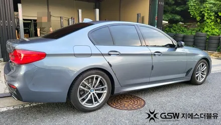 광주 휠복원 BMW 520D 18인치휠 상처로 인한 다이아컷팅 휠복원 작업 후기 / 광주 서구 매월동